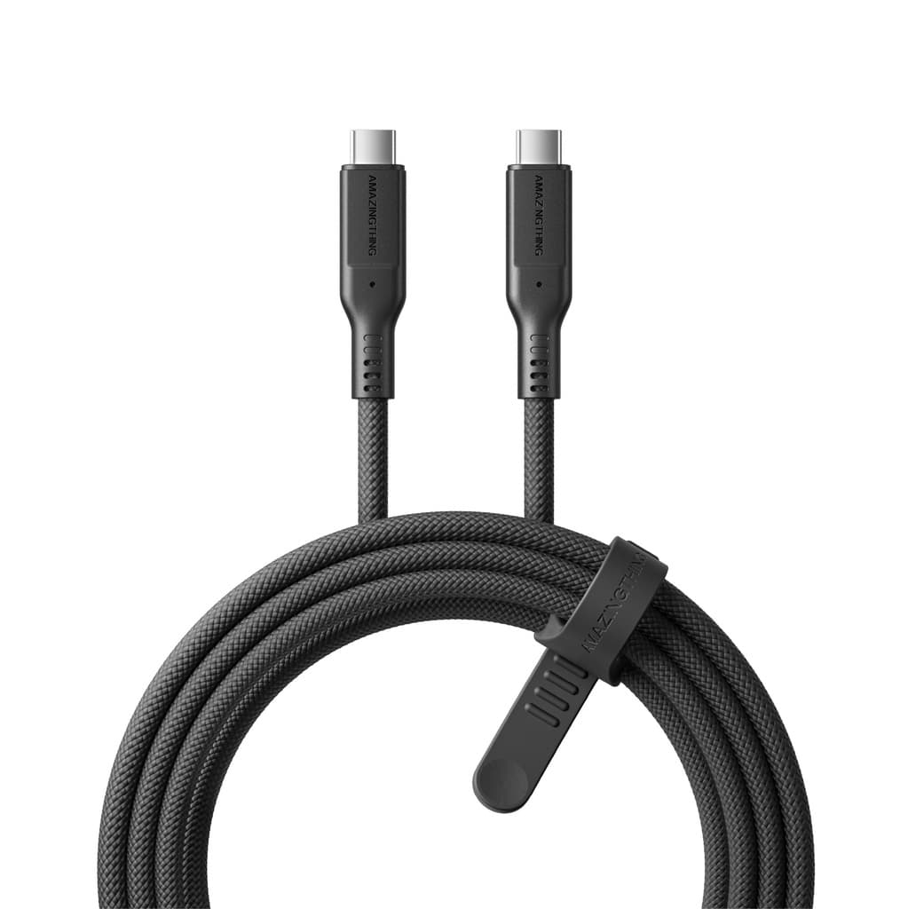 AMAZINGTHING THUNDER PRO 7X USB-C PD 70W 1.2M 4K CABLE Black
