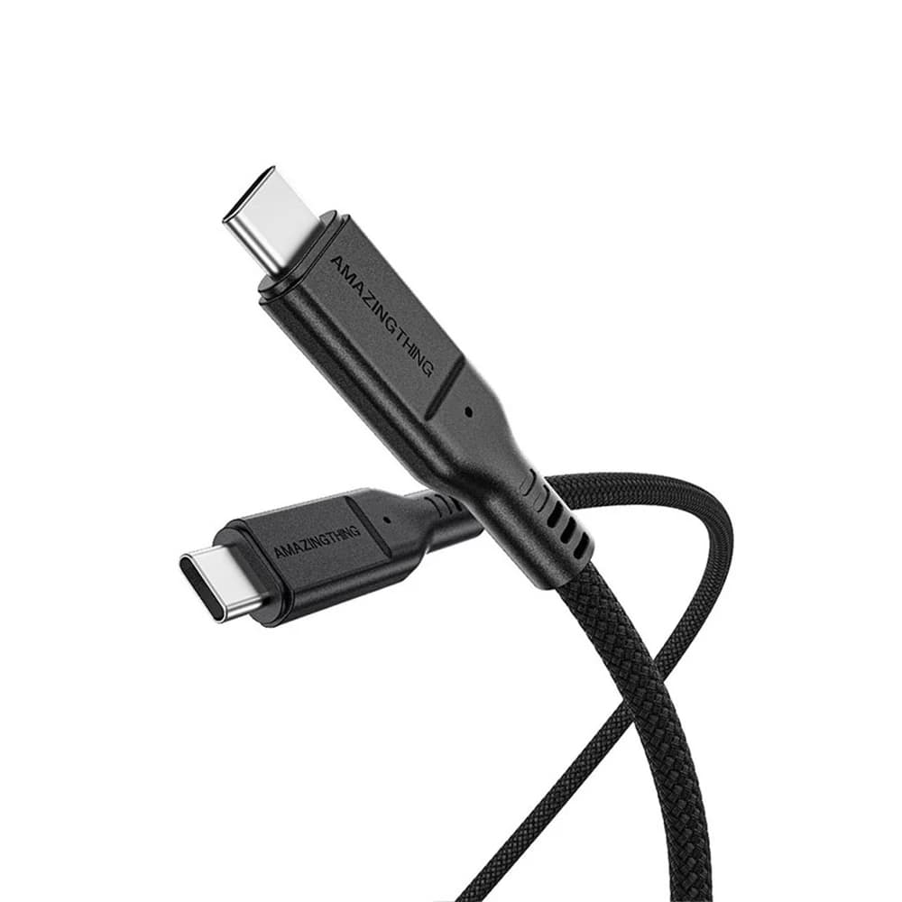 AMAZINGTHING Thunder Pro 2 Meters 240W C to C USB 3.2 Gen2 Cable 5 AMP, 20Gbps Data transfer