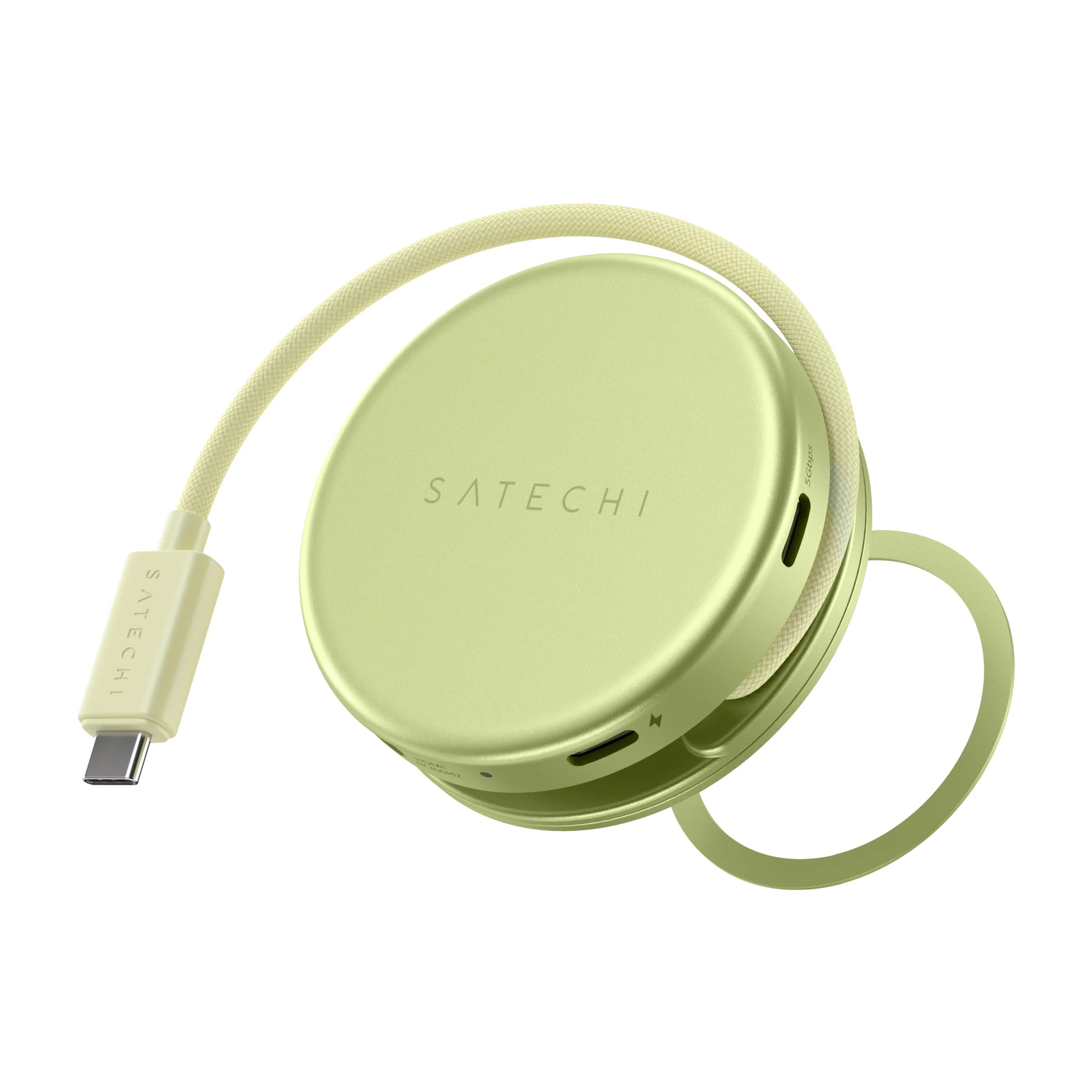 Satechi OntheGo 5-in-1 Multiport Adapter - Citrus