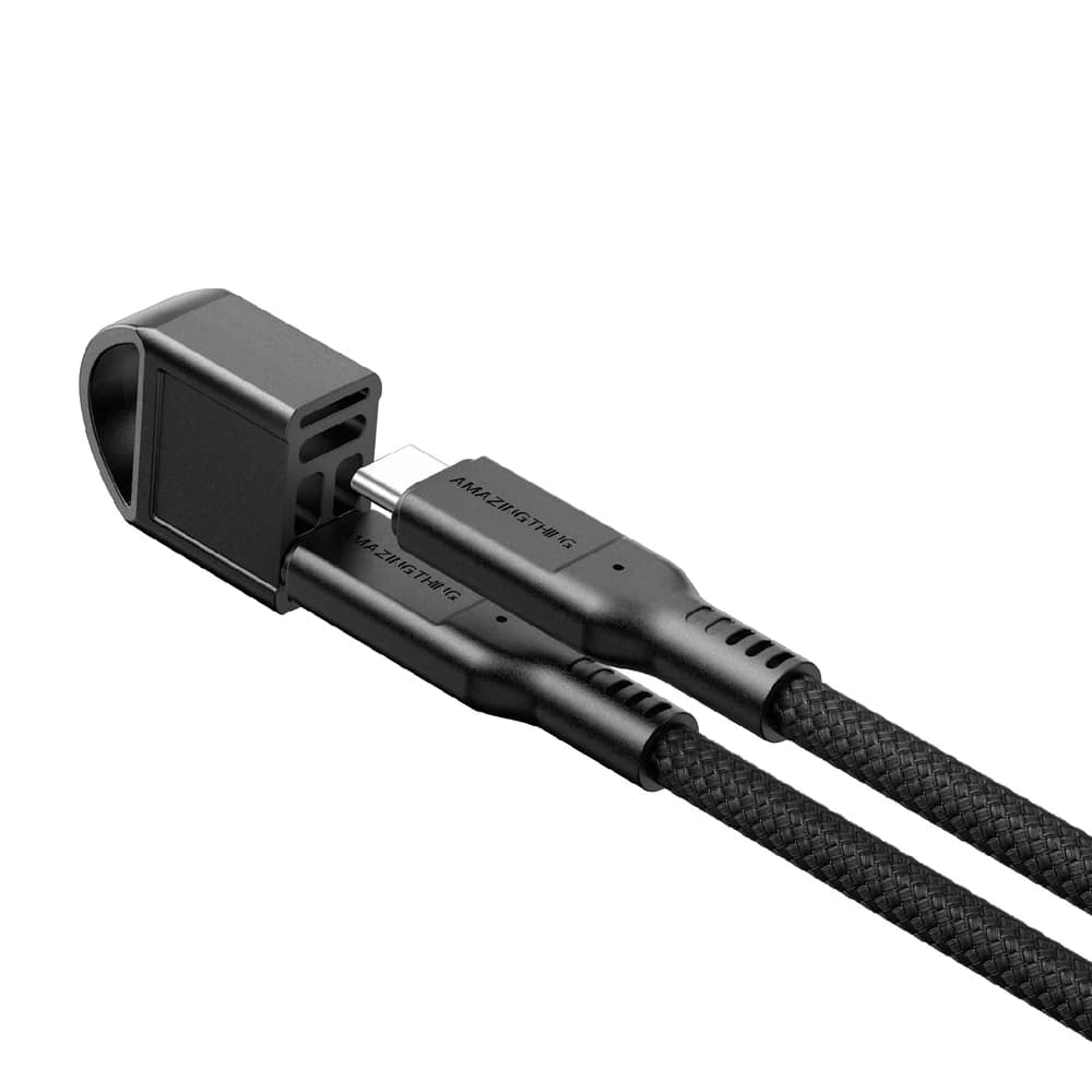 AMAZINGTHING THUNDER PRO With Holder USB-C 5.0A 240W GEN2 0.2M CABLE